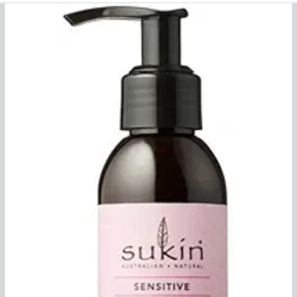 Sukin Sensitive Skin Cleansing Lotion Vegan Natural Hydrating Gentle Face Wash